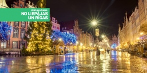 Ziemassvētku noskaņa Ziemeļpolijā Ziemassvētku noskaņa Ziemeļpolijā