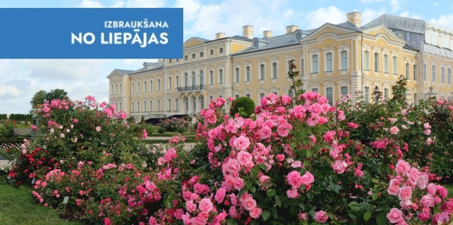 (Дополн. рейс) Корзины роз и конный балет на Празднике сада в Рундале!
