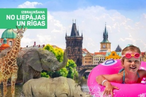 Čehijas piedzīvojums- Zoo-safari Dvur Kralove, majestātiskā Prāga un ūdens prieki Morāvijā