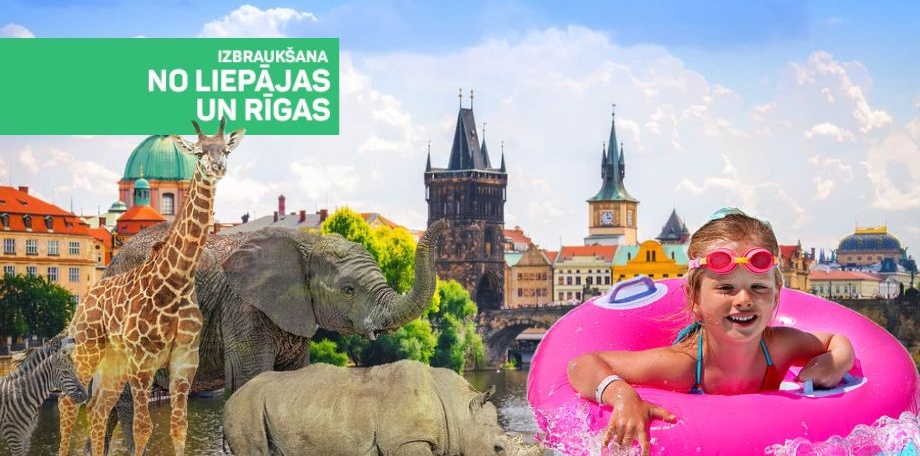 Čehijas piedzīvojums- Zoo-safari Dvur Kralove, majestātiskā Prāga un ūdens prieki Morāvijā